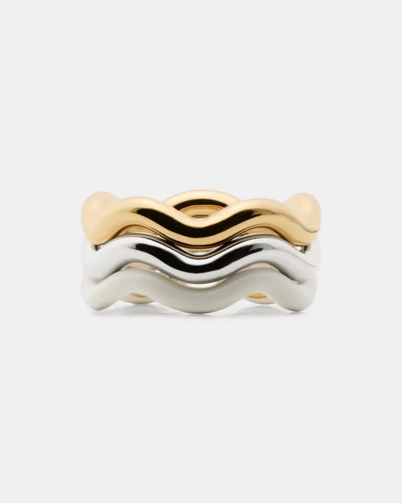 White/Gold Silver