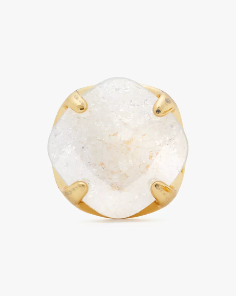 Cracked Clear/Gold