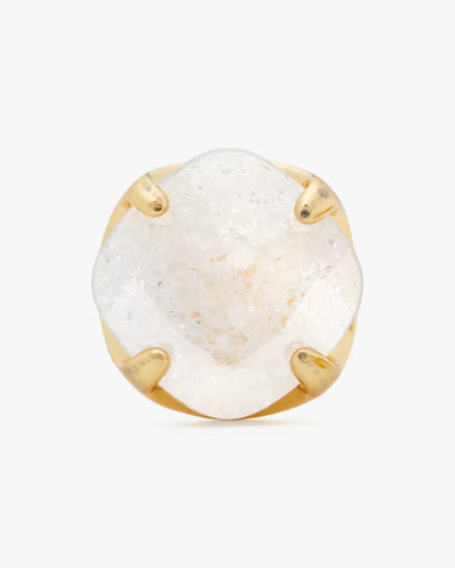 Cracked Clear/Gold
