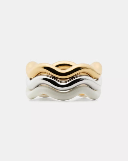 White/Gold Silver